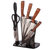 沃生刀具六件套菜刀厨房套装组合不锈钢一体家用全套厨具