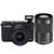 佳能（Canon）EOS M10（EF-M 15-45mm/ 55-200mm IS STM）双镜头套机 微型可更换镜头(黑色 官方标配)