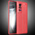 斑马龙 vivo X60手机壳步步高X60Pro保护套镜头全包荔枝纹防摔硅胶软边皮纹商务男女款(红色 X60Pro)第2张高清大图