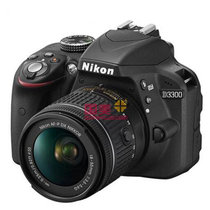 尼康（Nikon）D3300 AF-P DX 尼克尔 18-55mm f/3.5-5.6G镜头单反套机(套餐三)