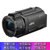 索尼（SONY）FDR-AX40 4K数码摄像机 家用摄像机 5轴防抖 约20倍光学变焦 手持摄像机(黑色)