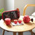 招Cai猫旅行茶具套装小套陶瓷快客杯便携式礼盒创意(红色 一壶两杯 茶叶罐)