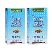 冈本（Okamoto）OK系列点子冰冰安全套套装（10*2盒）