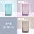 北欧简约漱口杯透明塑料牙刷杯 家用情侣刷牙杯子儿童牙缸(蓝色+紫色+灰色)
