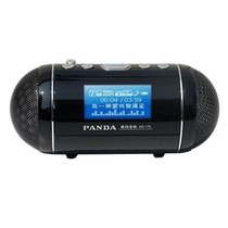 熊猫（Panda）DS-170 插卡音箱 收录机 MP3播放器WAV歌词【包邮】(黑色)