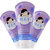 郁美净蓝莓儿童洗面奶80g*3支 套装深层清洁温和滋润保湿宝宝洁面乳(80g/支)