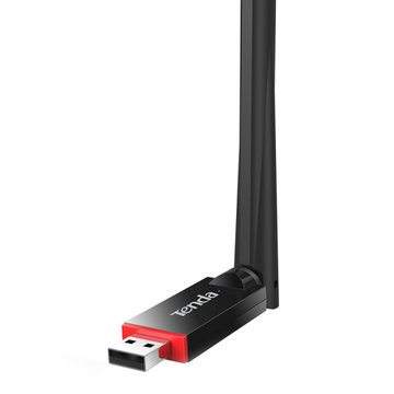 腾达（TENDA）U6 300M 增强型 USB无线网卡 随身WiFi接收器 台式机 笔记本通用