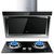 美的（Midea）CXW-180-DJ118+Q213B烟灶套餐（14.5风量 900尺寸面板近吸式吸油烟机 琴键控制)(液化气)