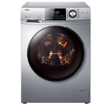 海尔(haier)滚筒洗衣机 eg9014hbdx59su1 9公斤洗烘干一体 智能投放