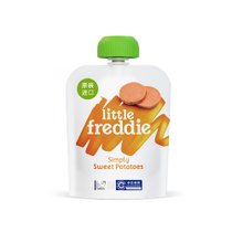 超市-果泥/果汁小皮LittleFreddie 甜玉米泥单一口味 果泥蔬菜泥 法国进口婴幼儿辅助食品6月以上(甘薯泥)
