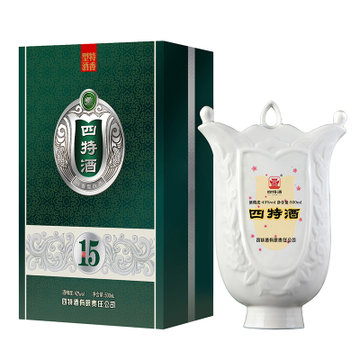 江西 四特酒15年 十五年陈酿 整箱装 500ml*5瓶 45度 特香型白酒