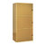 家乐铭品带门储物柜A39 木质收纳柜子(木纹色)