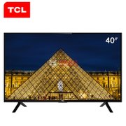 TCL L40F3301B 40英寸 USB播放视频  自然光护眼 LED液晶电视 黑色
