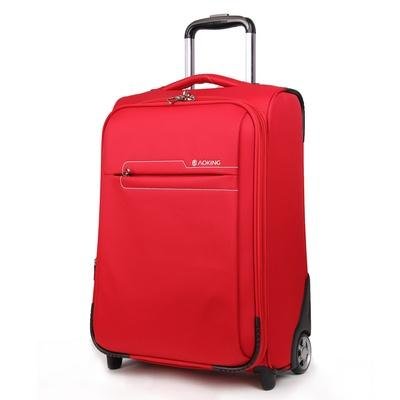 奥王正品 红色拉杆箱包行李箱旅行箱包登机箱