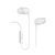 漫步者（EDIFIER） H210P 手机耳机 入耳式耳机 耳塞 可通话耳机(白色)