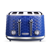 摩飞电器（MORPHY RICHARDS）家用全自动多功能多士炉吐司机烤面包机MR8105(蓝色)