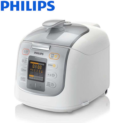 飞利浦(Philips) HD2179 电压力锅  智能 预约功能 5L容量 双胆 不粘内胆 底盘加热