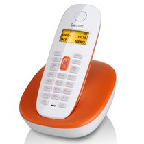 Gigaset 集怡嘉 A685系统 2.4G数字单无绳电话机 水晶橙