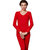 俞兆林新款雪花美体塑身内衣 女士蕾丝款加绒加厚超柔保暖内衣(红色 均码)