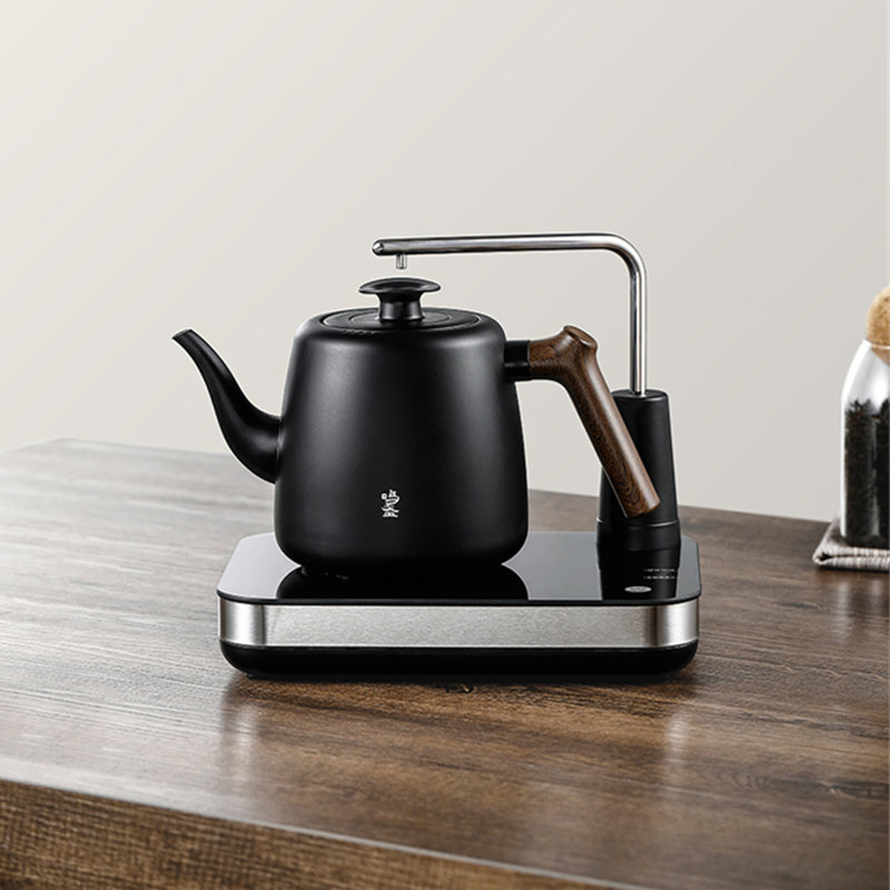 茶具套装煮茶壶泡茶器办公室茶台烧水壶桌面茶吧机黑色mz-035(黑色)