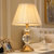 圣菲特 欧式全铜水晶灯现代时尚简约卧室床头台灯装饰灯具客厅灯饰 sft8055(调光开关)