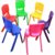 京好 孩童学习桌椅 幼儿园课桌套装 宝宝写字桌子套装升降餐桌B28(中班椅子高26厘米 不能升降)第2张高清大图