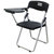 利尚 折叠椅办公椅会议椅培训椅带写字板雅利塑料椅(D-112A 默认)