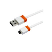 包尔星克 USB数据线/充电线/连接线 安卓手机数据传输充电适于三星/华为/小米 1.5米 双色头白线USB2-ERMI