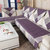 木儿家居 单人沙发双人沙发三人沙发自由搭配沙发垫沙发套(彼岸咖啡紫色 90*160)