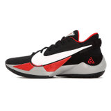 耐克2021新款男鞋 Nike Zoom Freak 2字母哥2代低帮实战篮球鞋 CK5825-003(黑色 39)
