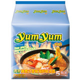 养养泰式海鲜味汤面70g*5包五连包速食方便面 泰国进口速食方便面