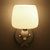 简约白色壁灯LED暖光现代客厅卧室床头灯创意造型儿童房灯海豚灯(白色单头 带5w光源)