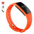 智能蓝牙手表手环心率监测来电提醒运动健康计步安卓苹果防水男女(橙色)
