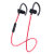 运动蓝牙耳机 跑步蓝牙耳机 防脱落设计 耳挂式蓝牙运动耳机 来电报号 4.1版本 YY微信QQ录音蓝牙 双耳立体声入耳式(红色)