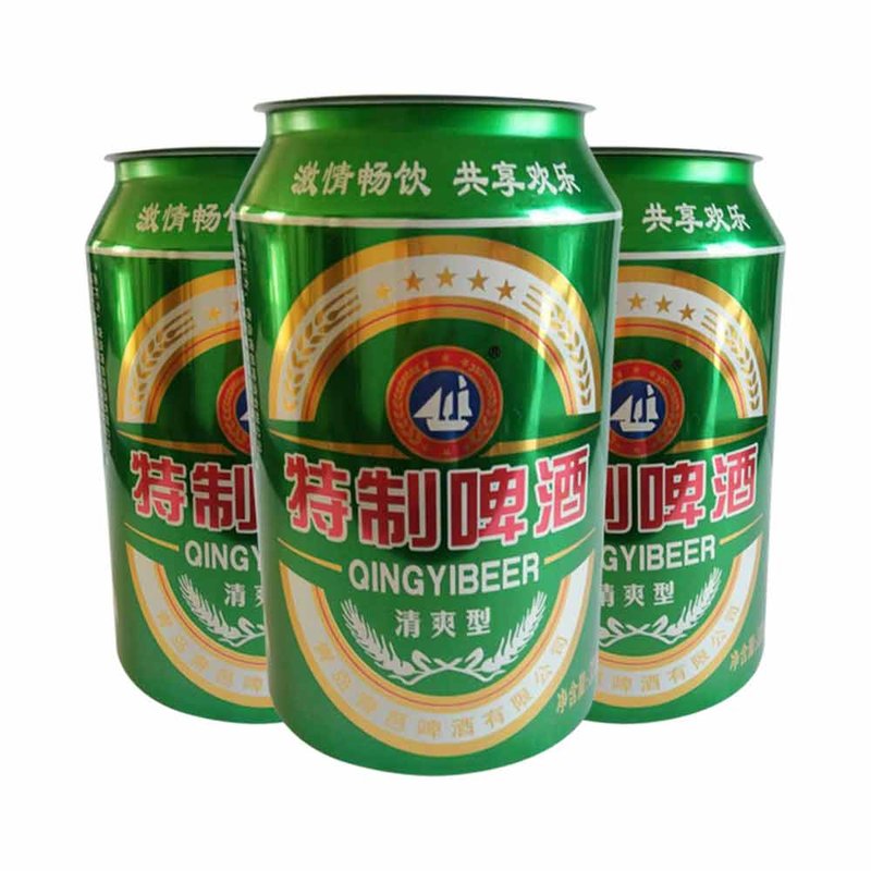 青邑特质啤酒8度整箱320ml24听易拉罐装24采用230蜜一下的深层无污染