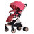 智儿乐高景观婴儿推车轻便携带可坐可躺宝宝折叠四轮伞车童车(中国红)