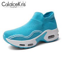 CaldiceKris（中国CK）平底休闲运动女鞋CK-X2099(蓝色 38)