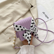 夏天小包包女包2021流行新款潮百搭时尚斜挎包链条网红小方包(紫色（小号） 默认版本)