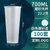 90口径网红膜内贴奶茶杯子一次性带盖商用磨砂饮料塑料杯定制logo(浅绿色)