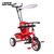 小龙哈彼多功能三轮车/遮阳三轮车 LSR808R 可骑坐/可手推 儿童三轮车(红色 L183)