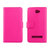 酷玛特（COOMAST）HTC 8S手机保护套保护壳手机套手机壳皮套PU 适用于HTC 8S(粉色)