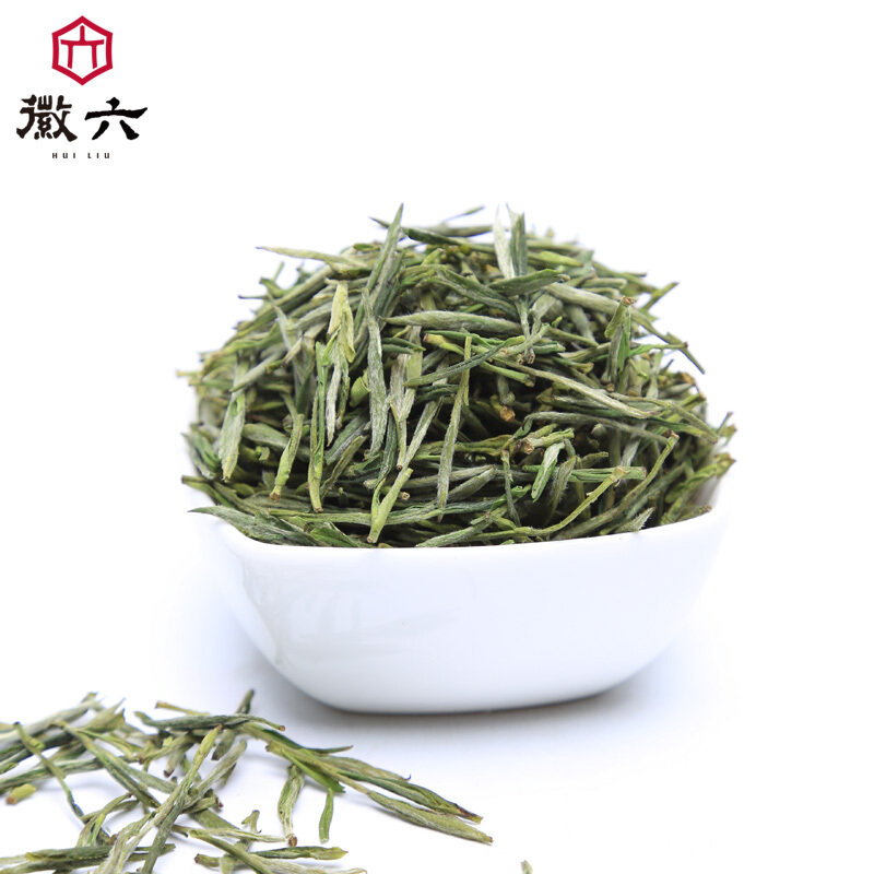 徽六特级明前毛尖嫩芽茶叶寻味800系列70g 绿茶黄山毛峰 2020新茶老