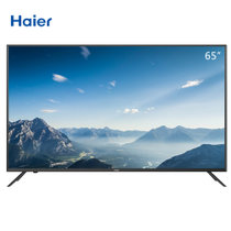 海尔(Haier) LU65G31 65英寸 4K超高清 人工智能 64位处理器 16GB大内存 智能电视（黑色）