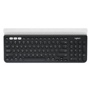 罗技（Logitech）K780无线优联蓝牙双模键盘静音 适合ipad手机平板笔记本(黑色)