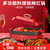 美的(Midea)4L多功能料理锅家用煮炒煎烤肉一体标配深盘DY3020P201(中国红)