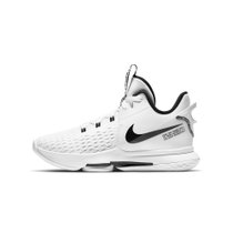 Nike 耐克官方LEBRON WITNESS V EP 男/女篮球鞋CQ9381(101白色/黑 44.5)