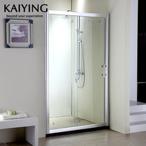 凯鹰(KAIYING)整体淋浴房直线形浴室钢化玻璃隔断 可定制86I(8mm厚 到物流点自提)