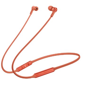 HUAWEI/华为 FreeLace 无线蓝牙耳机跑步运动通话降噪磁吸音乐防水耳机 蓝牙耳机(赤茶橘)