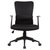 电脑椅家用办公椅子转椅网布老板椅学生椅凳子3020(黑色 升级版)