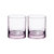Bormioli Rocco 意大利原装进口 伊瑞德无铅玻璃水杯果汁杯威士忌杯 250ml 2只装(紫色)